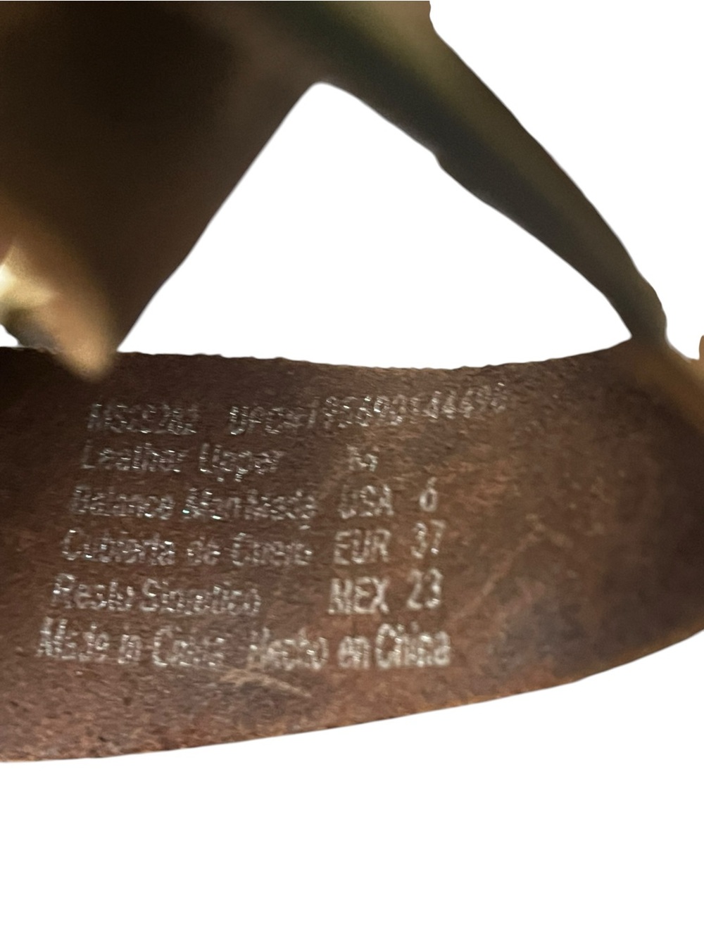 Mountain Sole Women’s Leather Sandals Size 6 - Picture 6 of 7